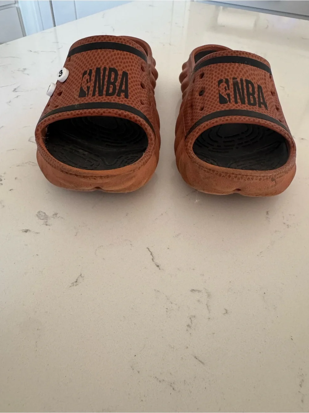 Crocs NBA Echo Slides Slip On Size 6 Mens/8 Women Sienna Bball